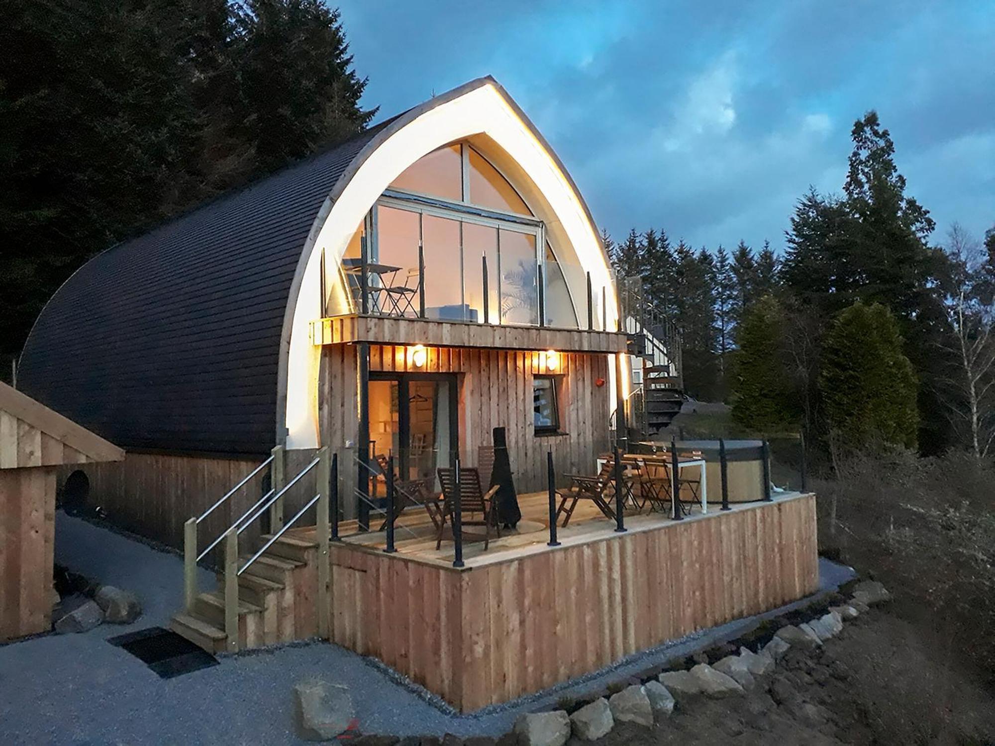 Jill Strawbale House- Ukc2935 Villa Strontian Eksteriør bilde